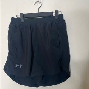 Under Armour Black Athletic Shorts Performance Fit